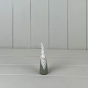 Light Green/White Ceramic Gonk Decoration L3.3xD3.3xH10.6cm  Weight-46g