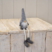 Sitting Grey Fuzzy Gonk