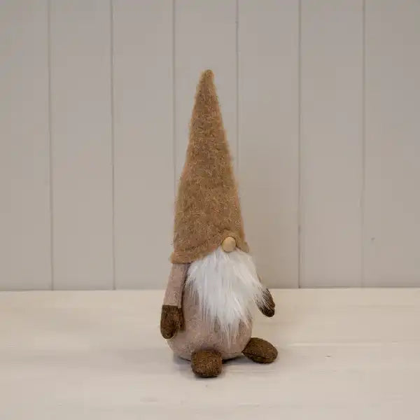 Tall Beige Wool Gonk