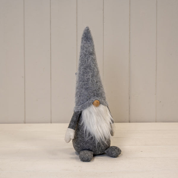 Tall Grey Wool Gonk