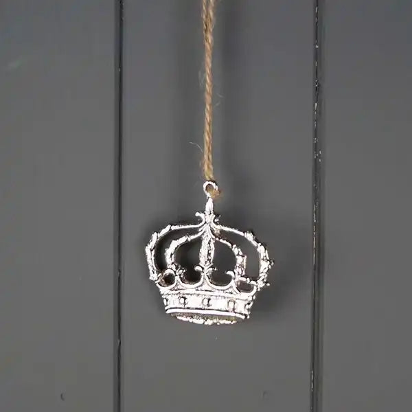Hanging Metal Crown L6xH6cm