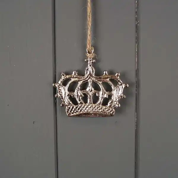 Hanging Metal Crown L8xH7.5cm