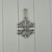 Metal Hanging Snowflake 10cm