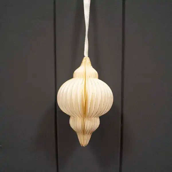 Hanging Handmade Antique White Lantern Paper Decoration
