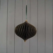 Hanging Handmade Green Teardrop