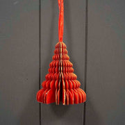 Hanging Handmade Red Tree Paper Decoration