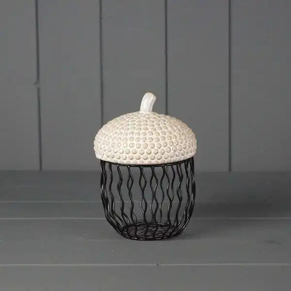 Acorn Pot L10.8xW10.8xH15.5cm  Weight-374g