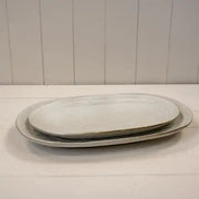 Satchville Stoneware Medium Oval Plate