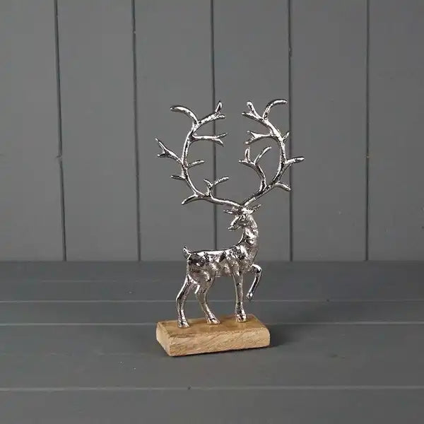 Metal Reindeer L14.5xW5xH21.5cm