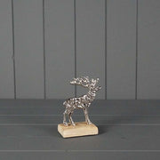 Metal Reindeer L9xW5xH12.5cm