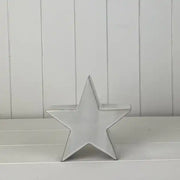 Glazed Ceramic Star Ornament with Textured Detail L17xD4.7xH16.5cm  Weight-334g