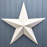 White Metal star decorations 73.5x69.5xH8cm.