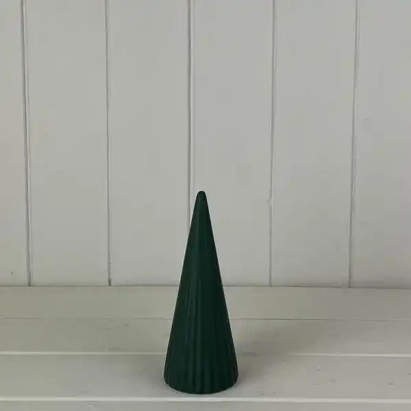 Green Ceramic Tree Decoration L6xD6xH15.5cm