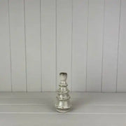 Glazed Ceramic Candle Holder L7xD7xH16cm