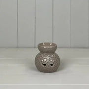 Mocha  Heart Oil Burner H9cm W9cm D8cm  Weight-178g