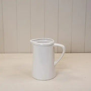 Large White Ceramic Jug TD10.5cm H18cm B14.8cm