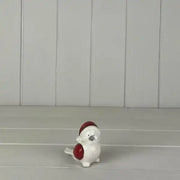 Ceramic bird deco  size 6.7*4.4*6.8cm