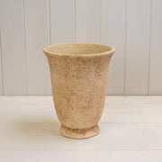 Clay Cement Urn Pot TD18.5xH23cm  Weight-2014g