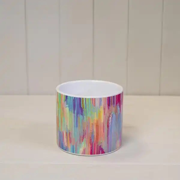 Colour Pallet Pot TD12cm H10.5cm L12cm W12cm Weight-119g