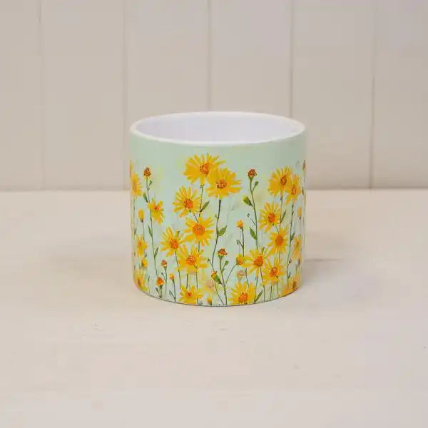 Daisy Field Pot TD13.8cm H12.5cm L13.8cm W13.8cm Weight-138g