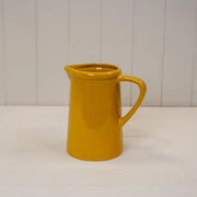 Large Burnt Yellow Ceramic Jug  TD10.5cm H18cm B14.5cm