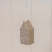 Hanging Greige Ceramic House