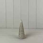 Beige Mottle Ceramic Tree Decoration L5.5xD5.5xH16cm  Weight-178g