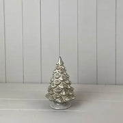 Beige Mottle Ceramic Tree Decoration L11xD11xH18cm  Weight-447g