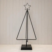 Black Metal Tree Decoration L46.5xW46.5xH103cm