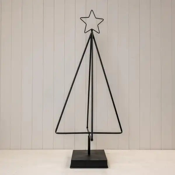 Black Metal Tree Decoration L46.5xW46.5xH103cm