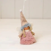 Hanging fabric angel (8cm)