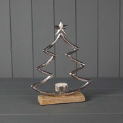 Metal Tree Tealight Holder L 19.5xW5xH25.5cm Weight-230g
