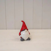 Red/White Ceramic Santa Gonk L9xW8xH14cm