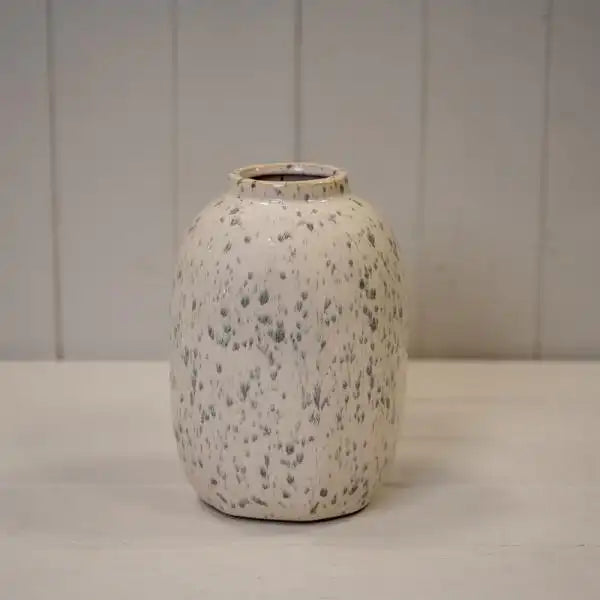 Speckled Ceramic Vase TD6.5xBD10xH19.5cm