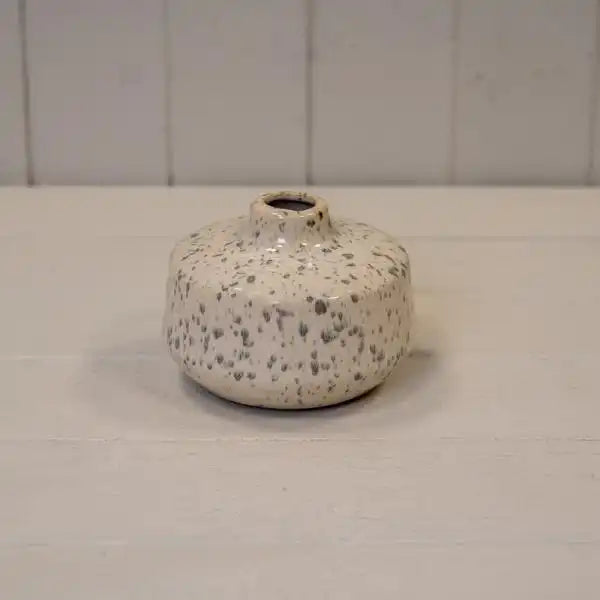 Speckled Ceramic Vase TD3.5xB8.5xH8.5cm