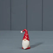 Red and White Ceramic Santa L4xD3.8xH7.5cm