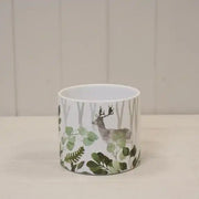 Woodland Stag Pot TD12cm H10.5cm L12cm W12cm Weight-119g
