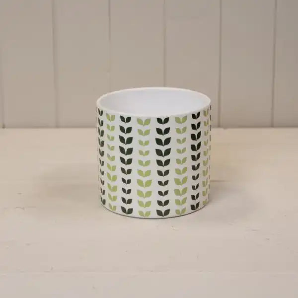 Leaf Pattern Pot TD13.8cm H12.5cm L13.8cm W13.8cm Weight-138g