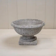 Urn Wash Grey Cement Pot TD23xH14.5cm  Weight-2224g