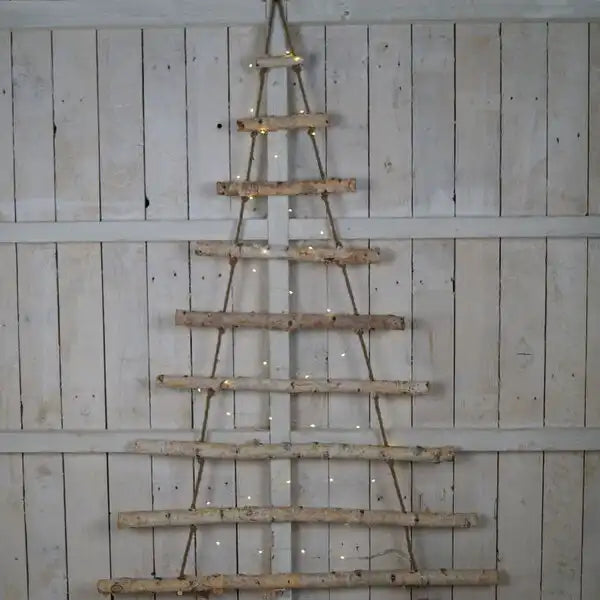 Birch Bark Ladder Tree H124 cm x W90 cm