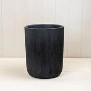 Slate Grey Cylinder Pot TD20cm H25.5cm