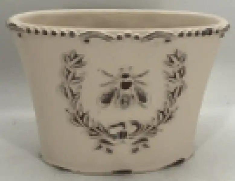 Ceramic Bee planter L23cm W12cm H16cm