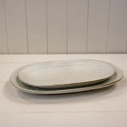 Satchville Stoneware Large Oval Plate