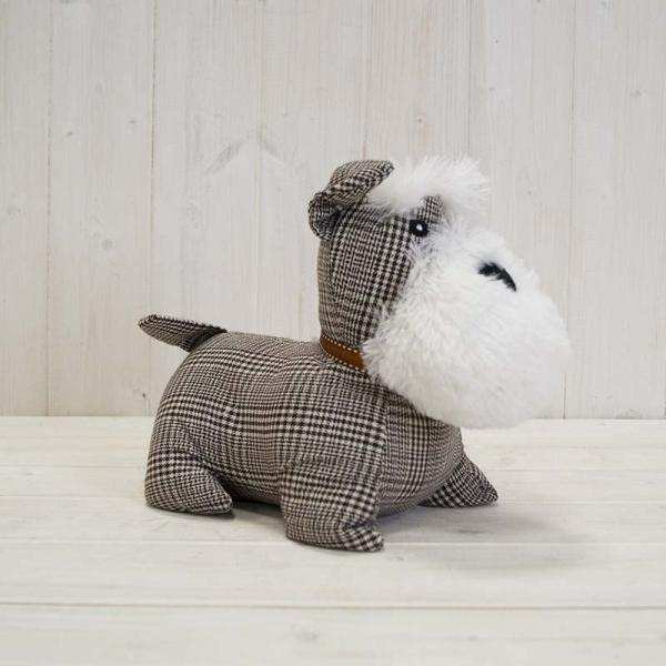 Schnauzer Dog Doorstop (21cm) 26x14x21 1.5-2KG