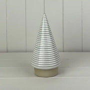 Glazed Ceramic Tree Ornament with Textured Detail L10.5xD10.5xH21.5cm  Weight-454g