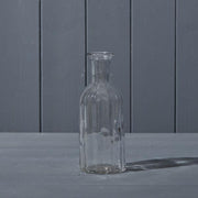 Clear Glass Bottle H19 x D7.5cm