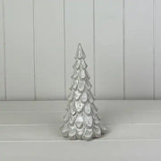 Glazed Ceramic Tree Ornament with Textured Detail L11xD11xH20cm  Weight-414g