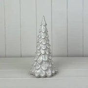 Glazed Ceramic Tree Ornament with Textured Detail L12xD12xH25.5cm  Weight-579g