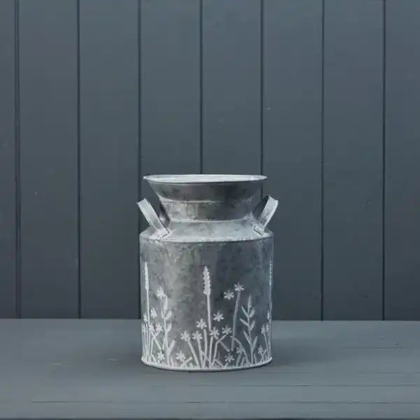 Zinc Meadow Milk Churn (22.5cm)