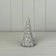 Glazed Ceramic Tree Ornament with Textured Detail L9xD9xH16cm  Weight-252g